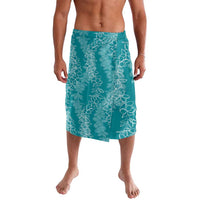 Hawaii Plumeria Lei Lavalava Aloha Festive Vibe - Teal