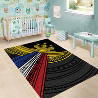 Philippines Sun Area Rug Pasifika Tribal Style