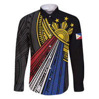 Philippines Sun Family Matching Summer Maxi Dress and Hawaiian Shirt Pasifika Tribal Style