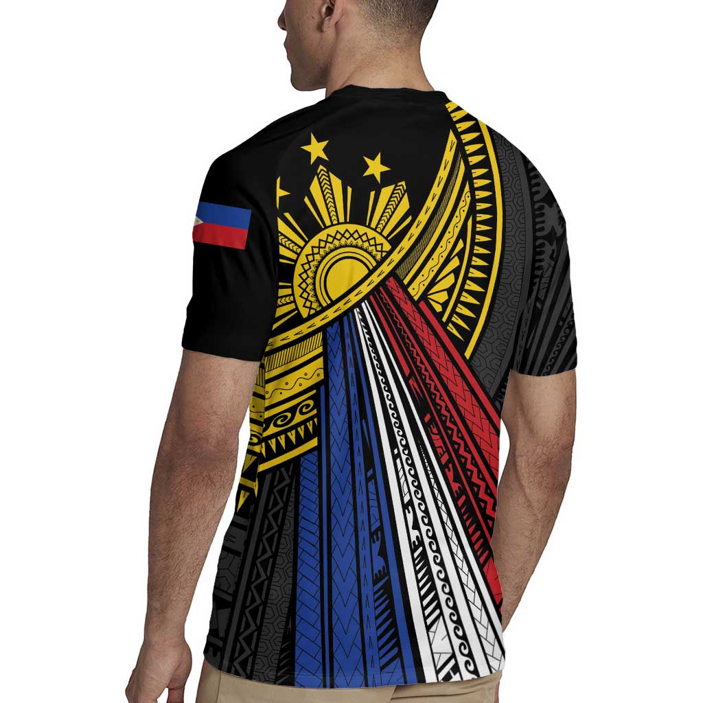 Philippines Sun Rugby Jersey Pasifika Tribal Style