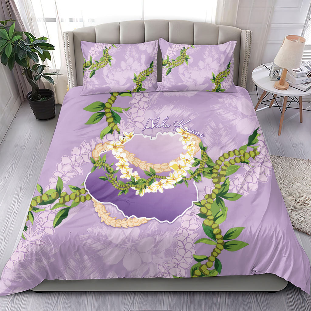 Hawaii Kauai Island Flowers Lei Bedding Set Mokihana Lei LT7 - Polynesian Pride