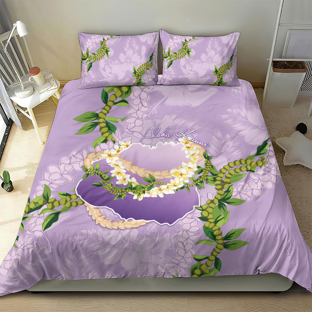 Hawaii Kauai Island Flowers Lei Bedding Set Mokihana Lei LT7 - Polynesian Pride