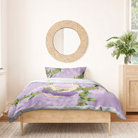 Hawaii Kauai Island Flowers Lei Bedding Set Mokihana Lei LT7 - Polynesian Pride