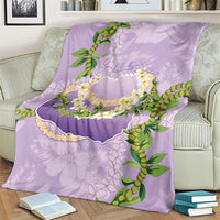 Hawaii Kauai Island Flowers Lei Blanket Mokihana Lei LT7 - Polynesian Pride