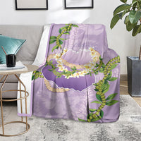 Hawaii Kauai Island Flowers Lei Blanket Mokihana Lei LT7 - Polynesian Pride