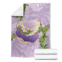 Hawaii Kauai Island Flowers Lei Blanket Mokihana Lei LT7 - Polynesian Pride