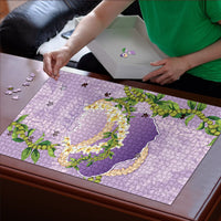 Hawaii Kauai Island Flowers Lei Puzzle Mokihana Lei