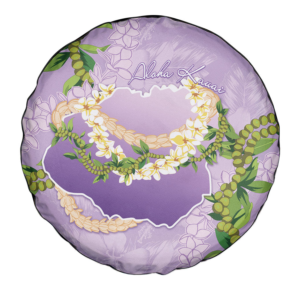 Hawaii Kauai Island Flowers Lei Spare Tire Cover Mokihana Lei
