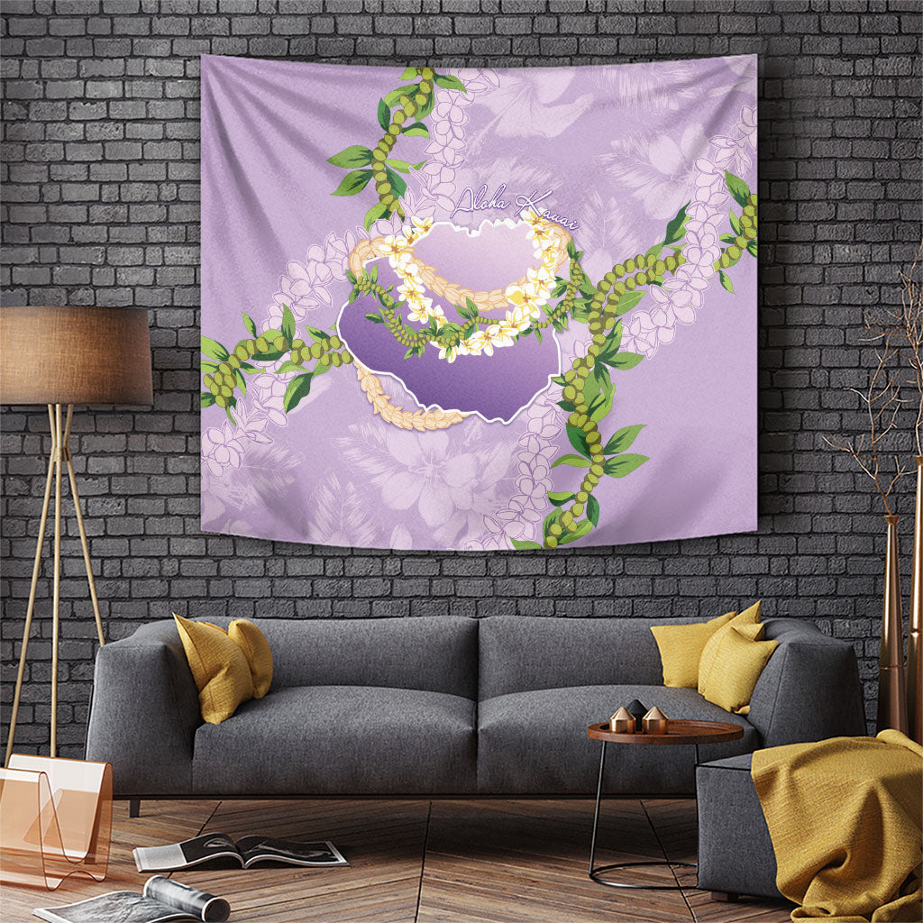 Hawaii Kauai Island Flowers Lei Tapestry Mokihana Lei