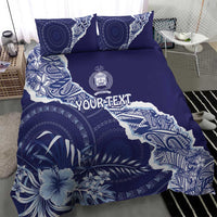 Fiji Queen Victoria School Personalised Bedding Set Masi Tapa Torn Style LT7 - Polynesian Pride