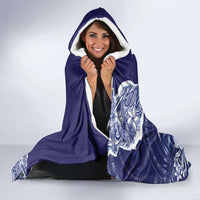 Fiji Queen Victoria School Personalised Hooded Blanket Masi Tapa Torn Style LT7 - Polynesian Pride