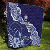 Fiji Queen Victoria School Personalised Quilt Masi Tapa Torn Style LT7 - Polynesian Pride