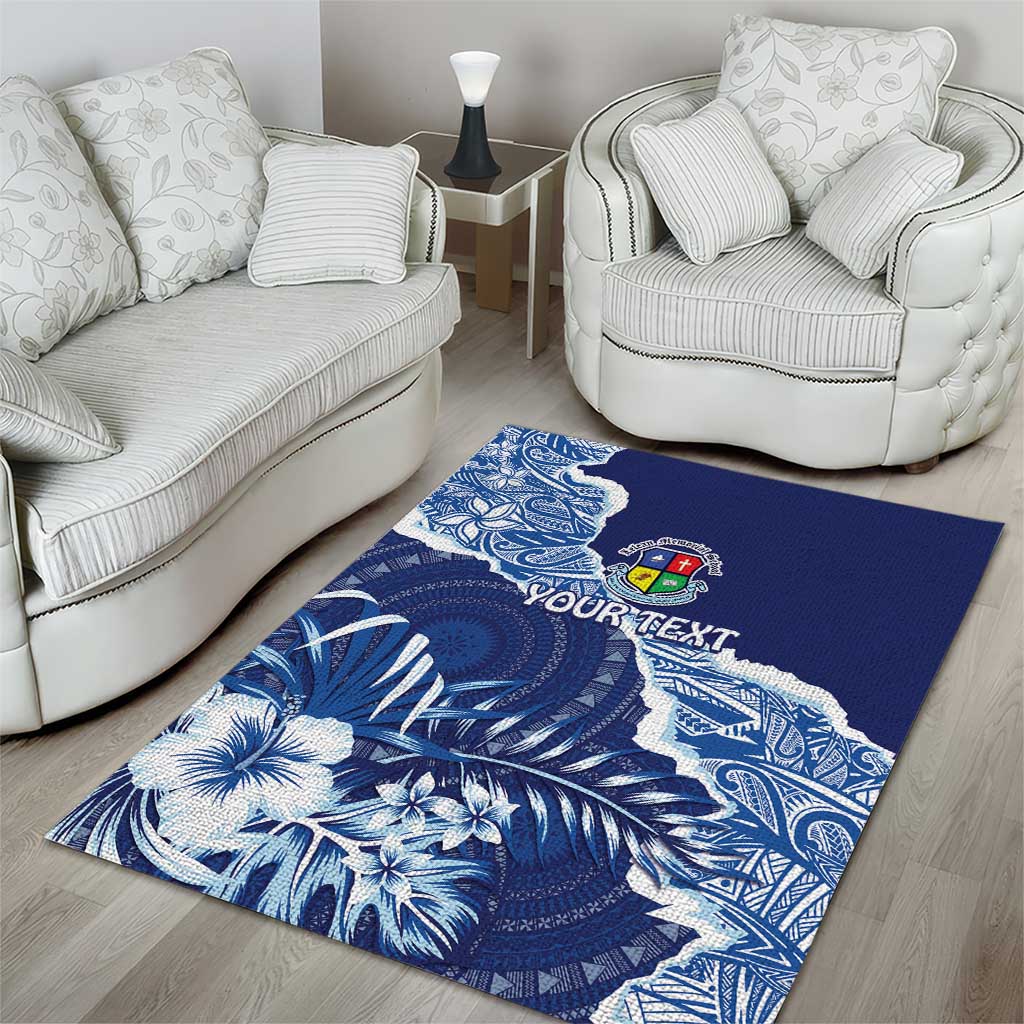 Fiji Lelean Memorial School Personalised Area Rug Korodredre Davuilevu Masi Mix Style LT7 - Polynesian Pride