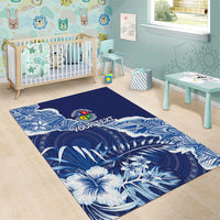 Fiji Lelean Memorial School Personalised Area Rug Korodredre Davuilevu Masi Mix Style LT7 - Polynesian Pride