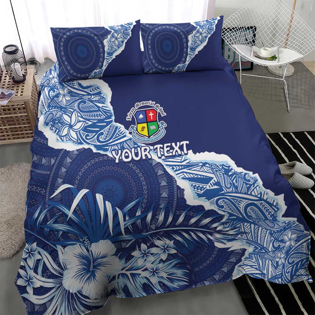 Fiji Lelean Memorial School Personalised Bedding Set Korodredre Davuilevu Masi Mix Style LT7 - Polynesian Pride
