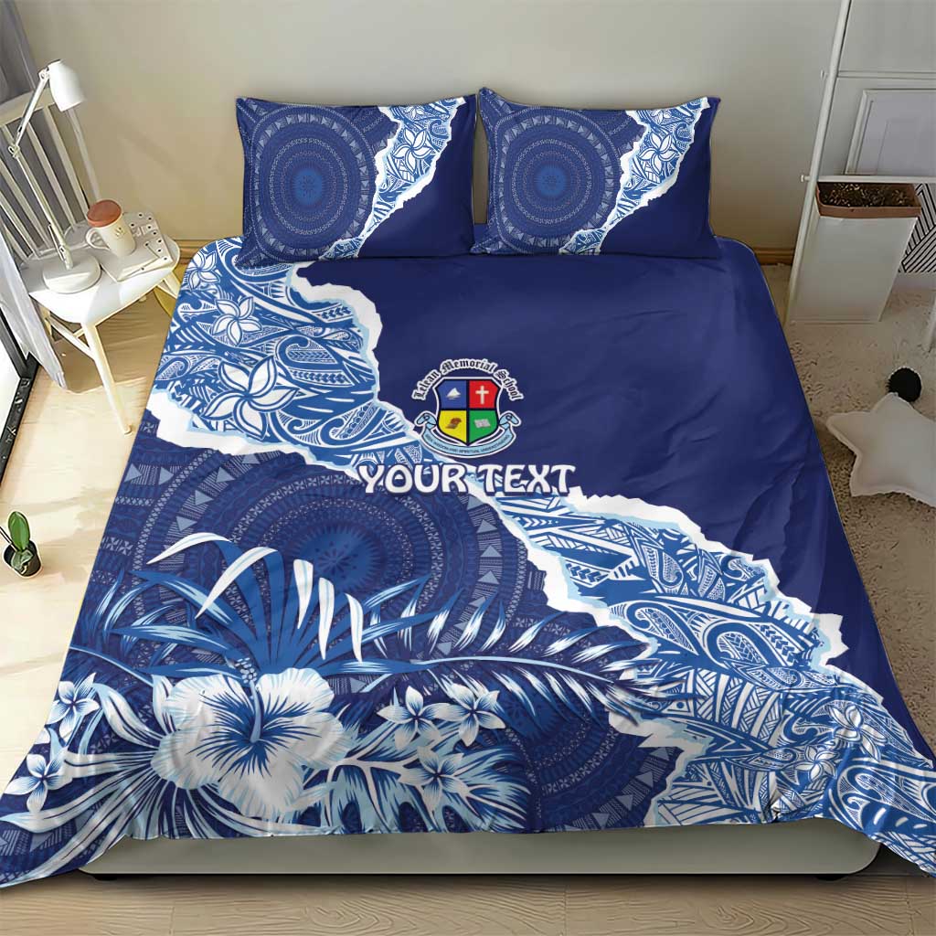 Fiji Lelean Memorial School Personalised Bedding Set Korodredre Davuilevu Masi Mix Style LT7 - Polynesian Pride