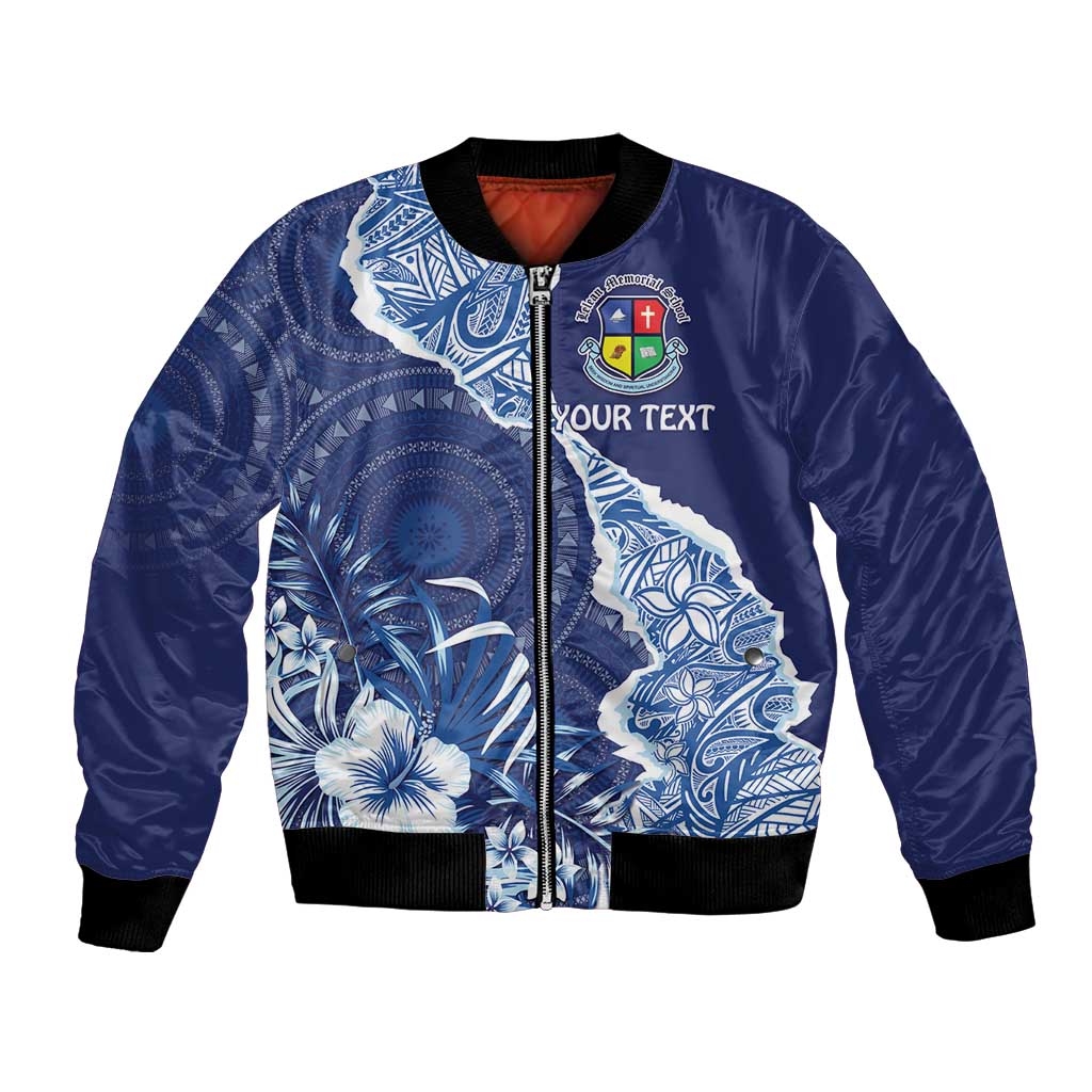 Fiji Lelean Memorial School Personalised Bomber Jacket Korodredre Davuilevu Masi Mix Style