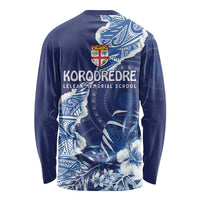 Fiji Lelean Memorial School Personalised Long Sleeve Shirt Korodredre Davuilevu Masi Mix Style