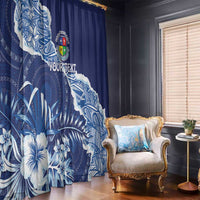 Fiji Lelean Memorial School Personalised Window Curtain Korodredre Davuilevu Masi Mix Style