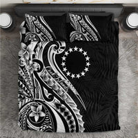 Kia Orana Cook Islands Bedding Set Kerekere Plumeria Tropical Waves - Polynesian Pride