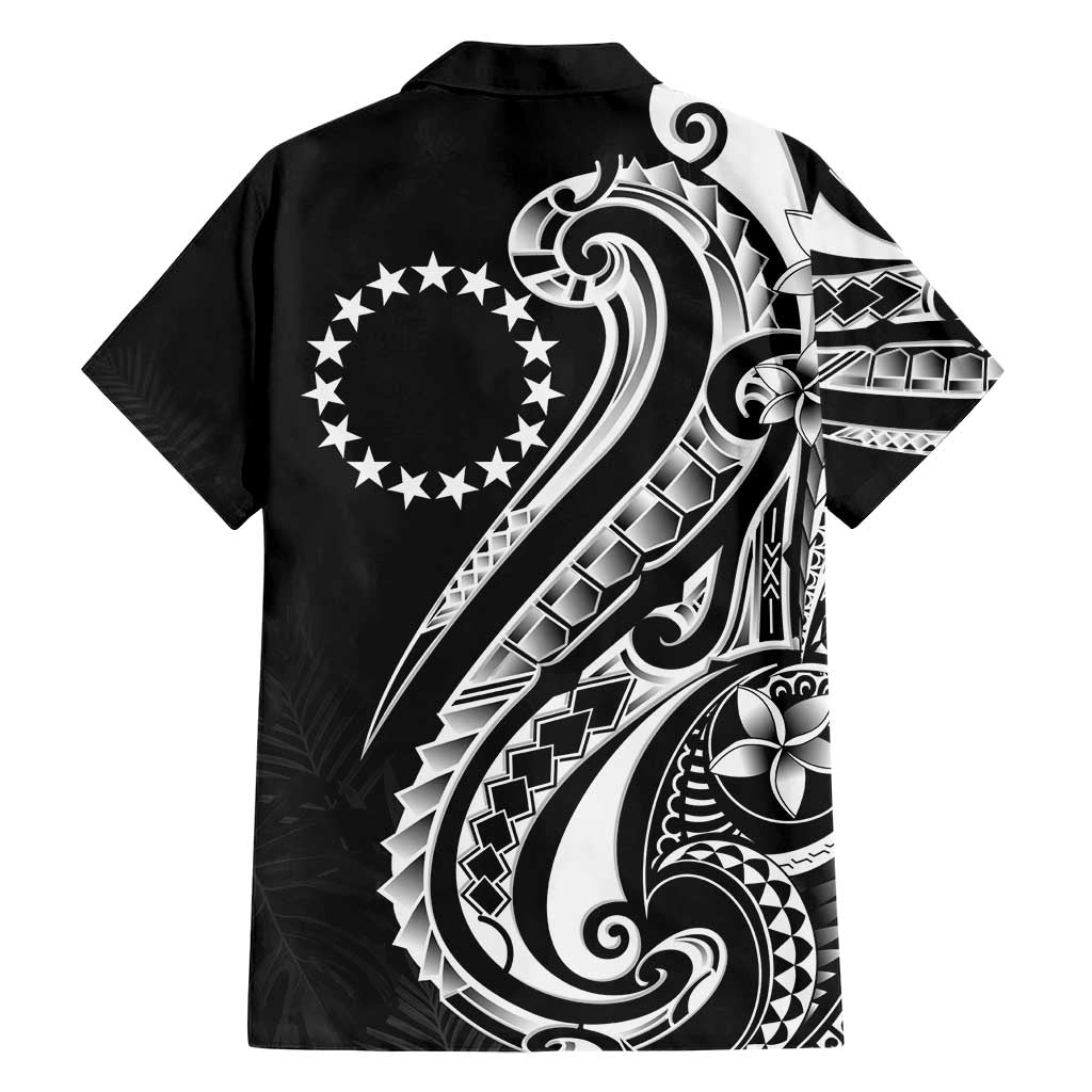 Kia Orana Cook Islands Hawaiian Shirt Kerekere Plumeria Tropical Waves - Polynesian Pride