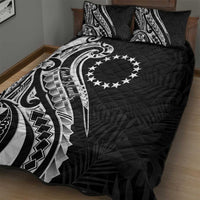 Kia Orana Cook Islands Quilt Bed Set Kerekere Plumeria Tropical Waves - Polynesian Pride