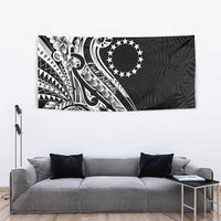 Kia Orana Cook Islands Tapestry Kerekere Plumeria Tropical Waves - Polynesian Pride