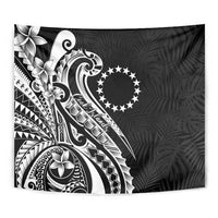 Kia Orana Cook Islands Tapestry Kerekere Plumeria Tropical Waves - Polynesian Pride