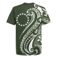 Kia Orana Cook Islands Rugby Jersey Matie Plumeria Tropical Waves - Polynesian Pride