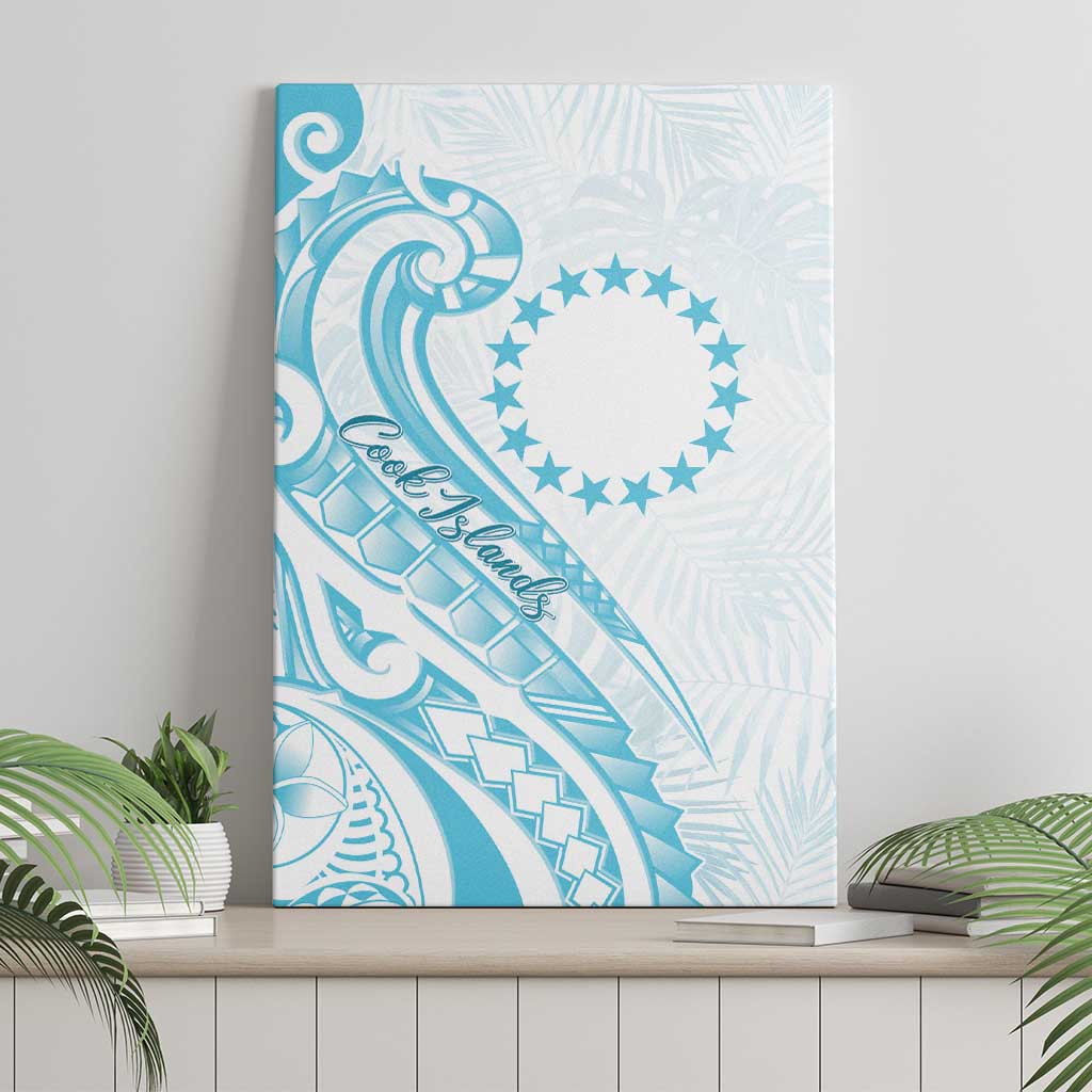 Kia Orana Cook Islands Canvas Wall Art Moana Plumeria Tropical Waves - Polynesian Pride