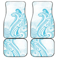 Kia Orana Cook Islands Car Mats Moana Plumeria Tropical Waves - Polynesian Pride