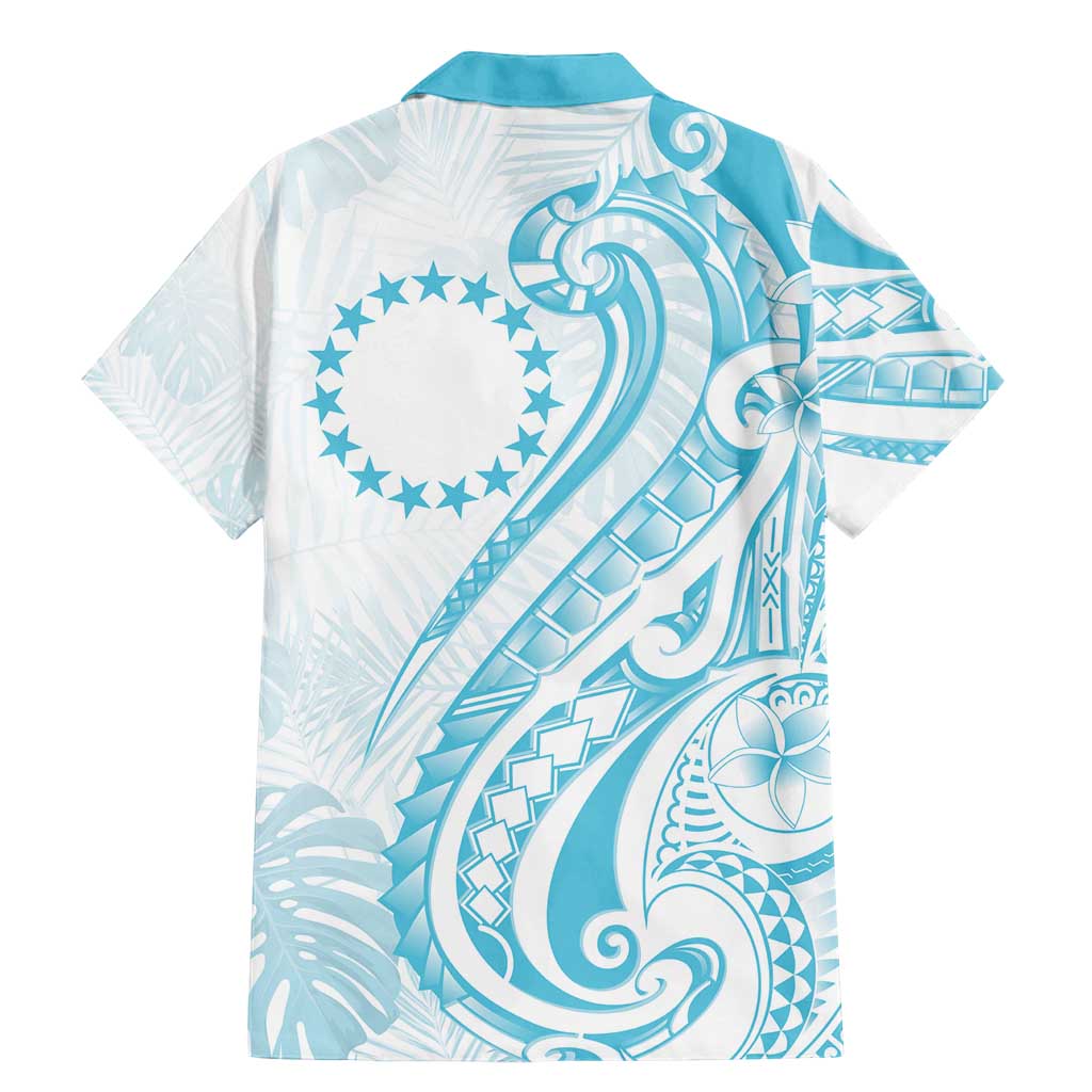 Kia Orana Cook Islands Family Matching Mermaid Dress and Hawaiian Shirt Moana Plumeria Tropical Waves - Polynesian Pride