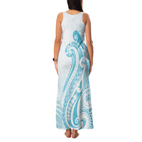 Kia Orana Cook Islands Family Matching Tank Maxi Dress and Hawaiian Shirt Moana Plumeria Tropical Waves - Polynesian Pride