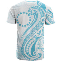 Kia Orana Cook Islands T Shirt Moana Plumeria Tropical Waves - Polynesian Pride