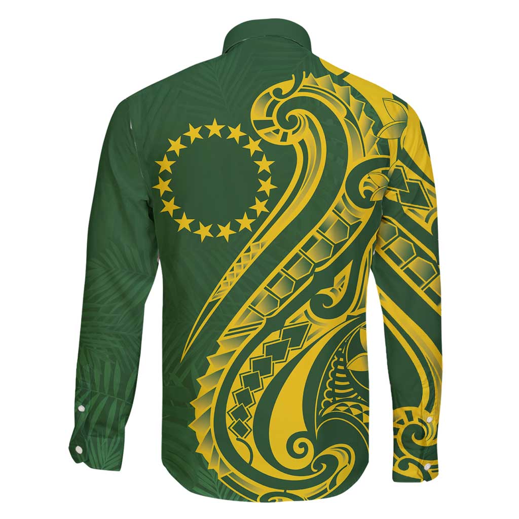 Kia Orana Cook Islands Family Matching Puletasi and Hawaiian Shirt Plumeria Tropical Waves - Polynesian Pride