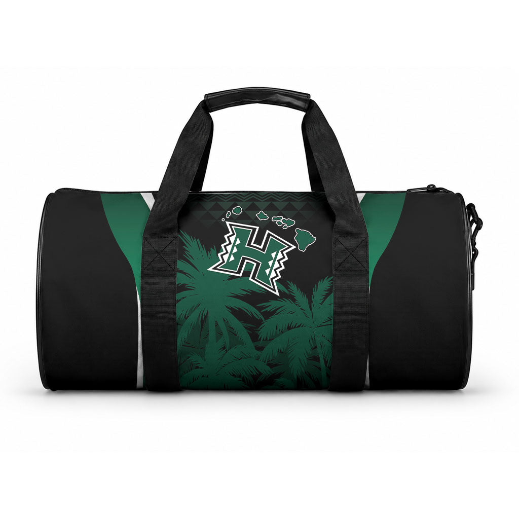 Hawaii Rainbow Warriors La'au Pama Duffle Bag LT7 One size Black - Polynesian Pride