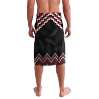 New Zealand Christmas Taniko Poutama Lavalava Flora Map with Birds - Polynesian Pride