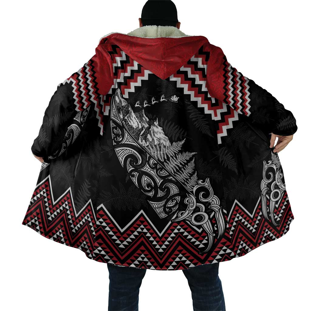 New Zealand Christmas Taniko Poutama Cloak Mountainscape Maori Fern - Polynesian Pride