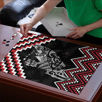 New Zealand Christmas Taniko Poutama Puzzle Mountainscape Maori Fern - Polynesian Pride