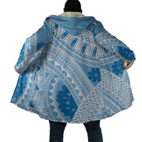 Bula Fiji Classic Masi Tapa Cloak Turquoise - Polynesian Pride