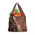 Bula Fiji Grocery Bag Tribal Masi Tapa - Brown