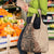 Bula Fiji Grocery Bag Tribal Masi Tapa - Beige