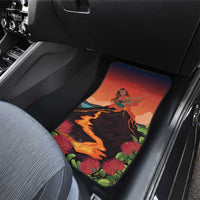 Hawaii Kilauea Volcano Car Mats Pele Goddess