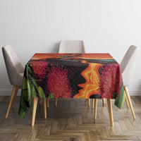 Hawaii Kilauea Volcano Tablecloth Pele Goddess