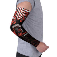 Maori Waitangi Arm Sleeves Kotahitanga Poutama Mix Whakairo LT7 - Polynesian Pride