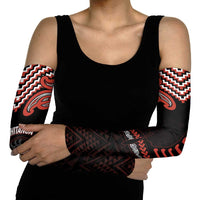Maori Waitangi Arm Sleeves Kotahitanga Poutama Mix Whakairo LT7 - Polynesian Pride