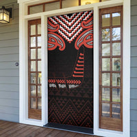 Maori Waitangi Door Cover Kotahitanga Poutama Mix Whakairo LT7 - Polynesian Pride