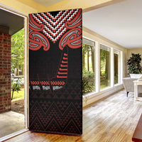 Maori Waitangi Door Cover Kotahitanga Poutama Mix Whakairo LT7 - Polynesian Pride