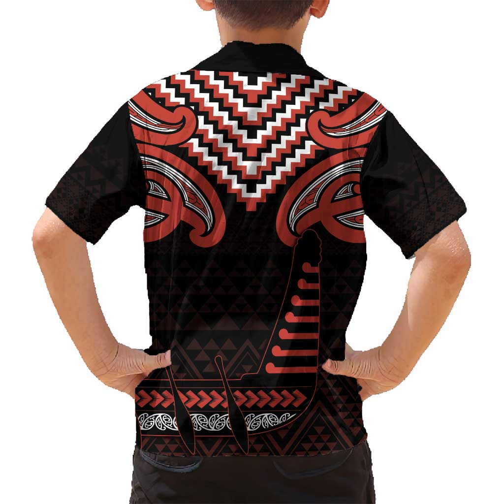 Maori Waitangi Family Matching Puletasi and Hawaiian Shirt Kotahitanga Poutama Mix Whakairo LT7 - Polynesian Pride