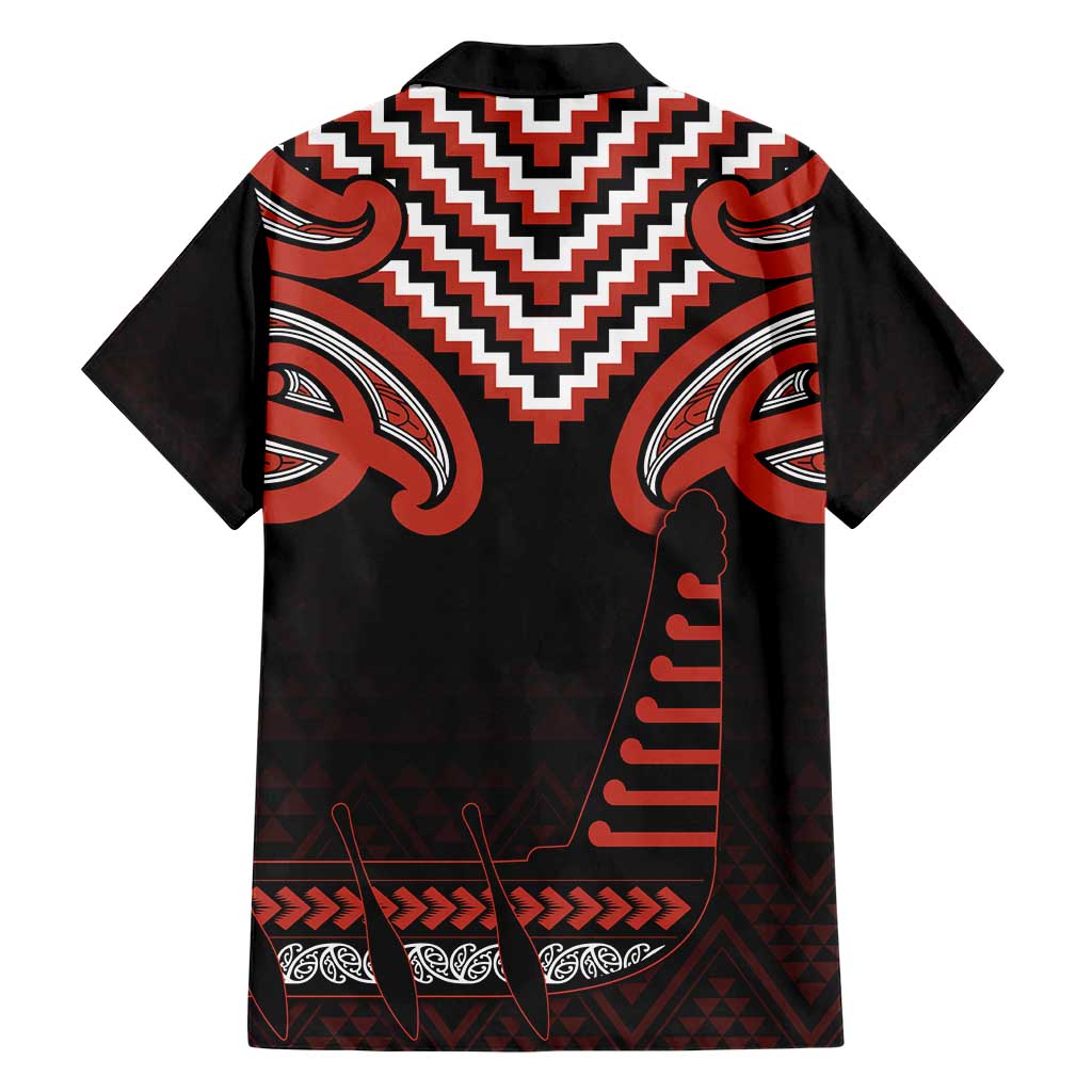 Maori Waitangi Hawaiian Shirt Kotahitanga Poutama Mix Whakairo LT7 - Polynesian Pride